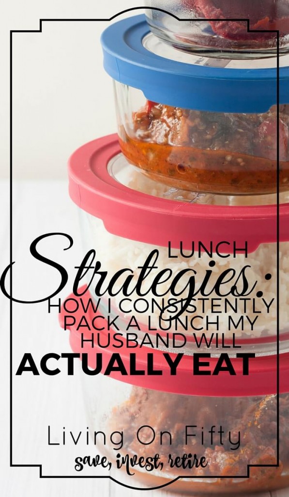 Have a picky husband or not enough time at night? Here's my strategy for how to pack a lunch your husband will actually eat, save money, and time!