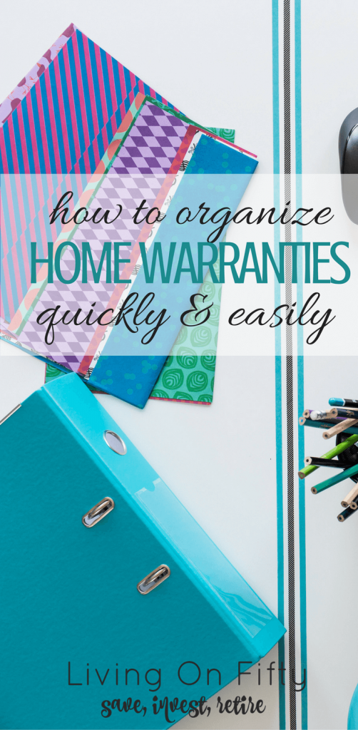 Today's project is super simple: how to organize warranties and manuals quickly and easily. It will feel so good not to have all of those loose papers laying around the house!