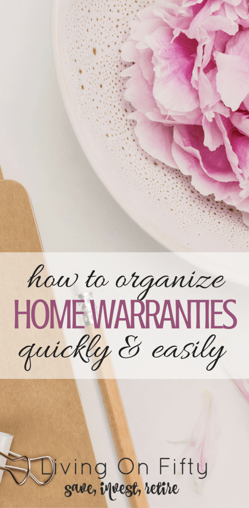 Today's project is super simple: how to organize warranties and manuals quickly and easily. It will feel so good not to have all of those loose papers laying around the house!