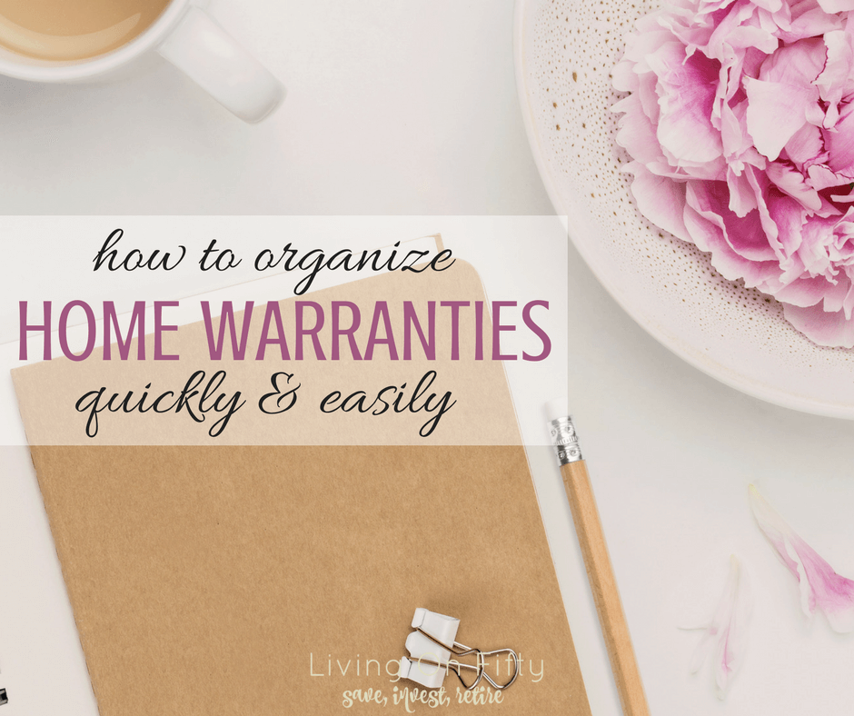 How To Organize Warranties and Manuals Quicky and Easily